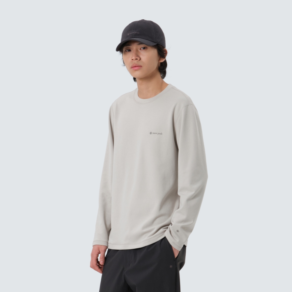 델타피크 퀵드라이 긴팔 티셔츠 Sand Beige