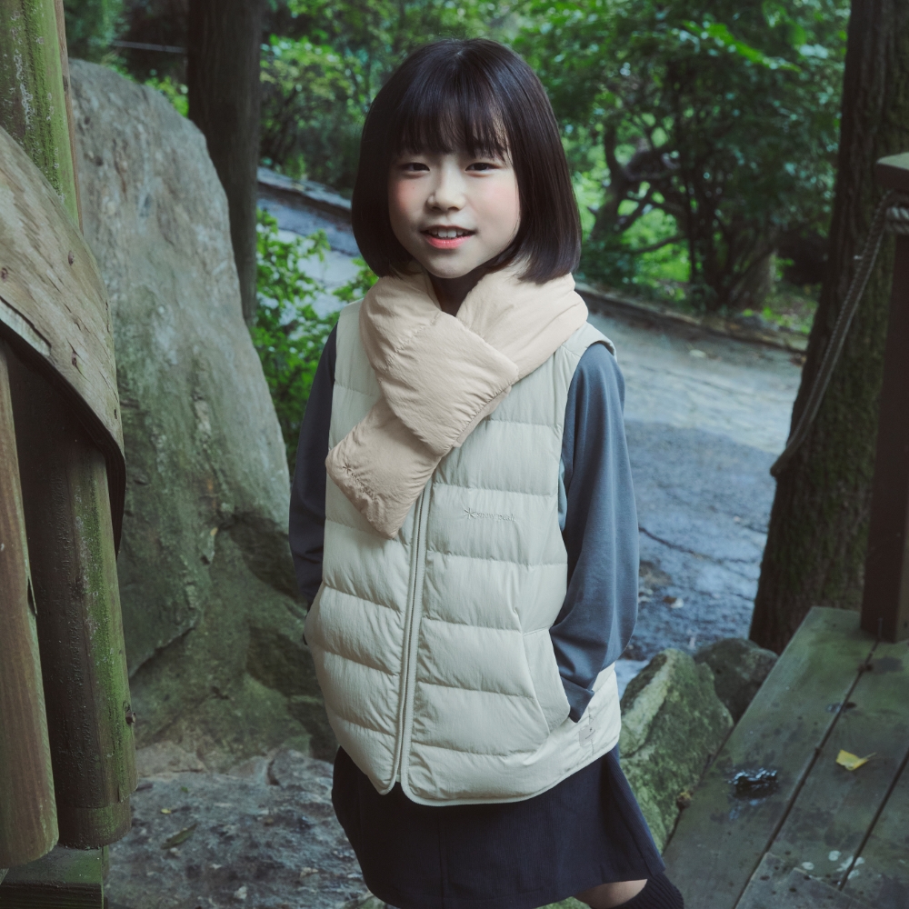 키즈 랜드 경량 다운 베스트 Mint Khaki