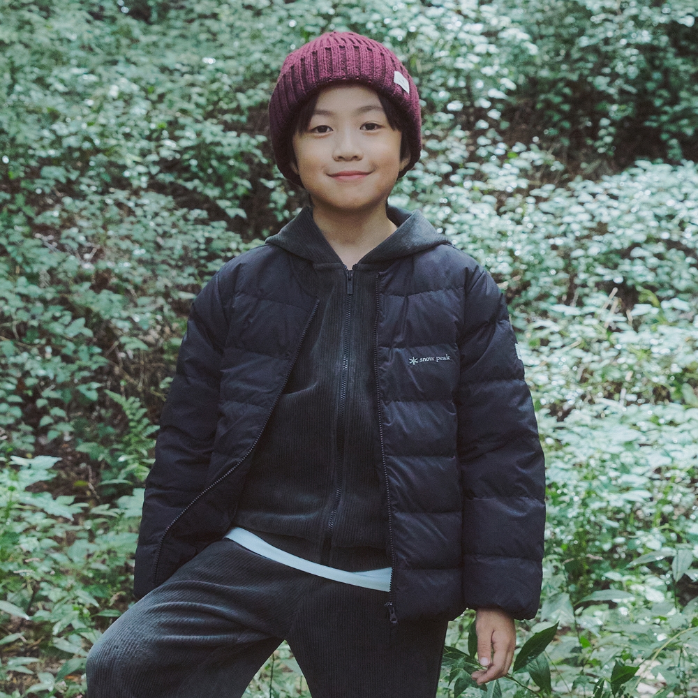 키즈 랜드 경량 다운 자켓 Dark Charcoal