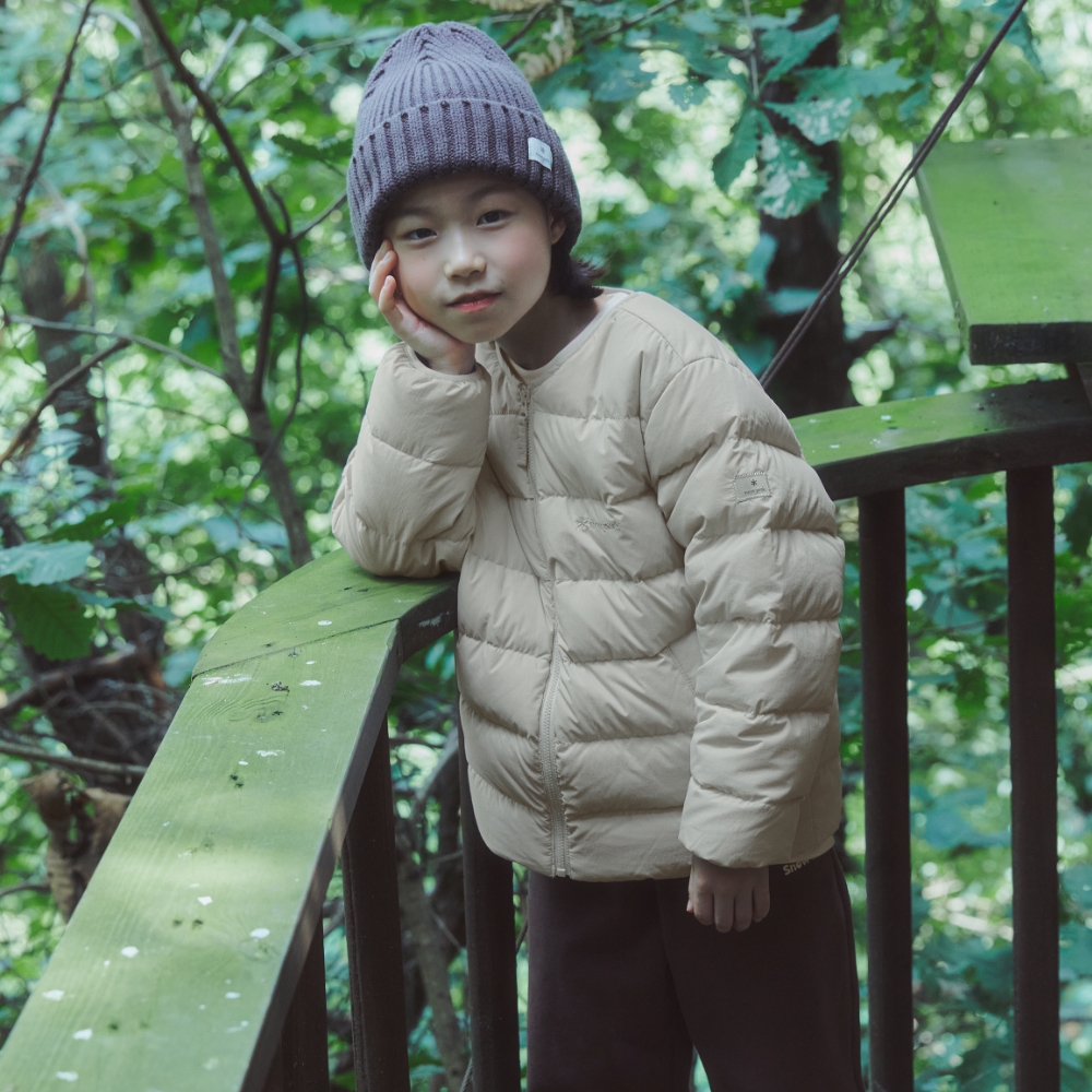 키즈 랜드 경량 다운 자켓 Light Beige