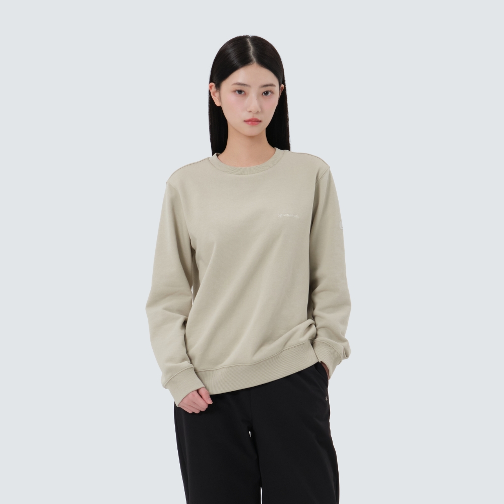 랜드 여성 맨투맨 Pastel Olive