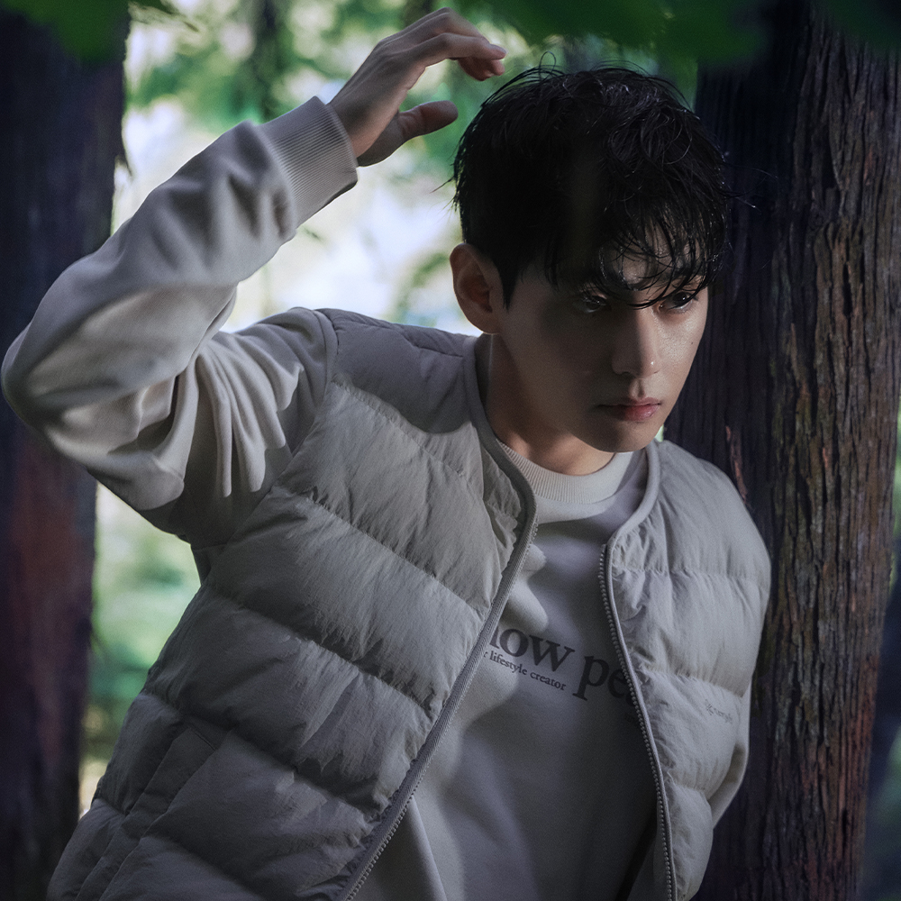 빅로고 맨투맨 Sand Beige