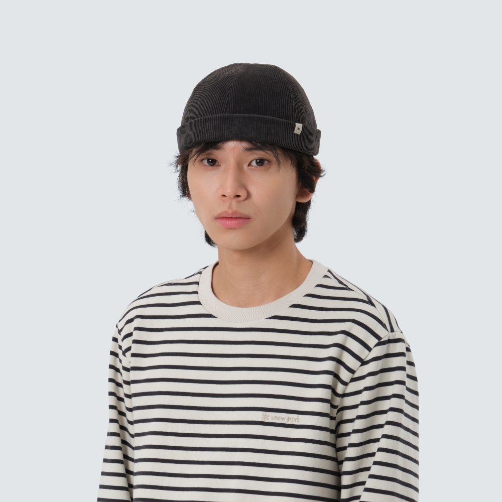 코듀로이 와치캡 Charcoal