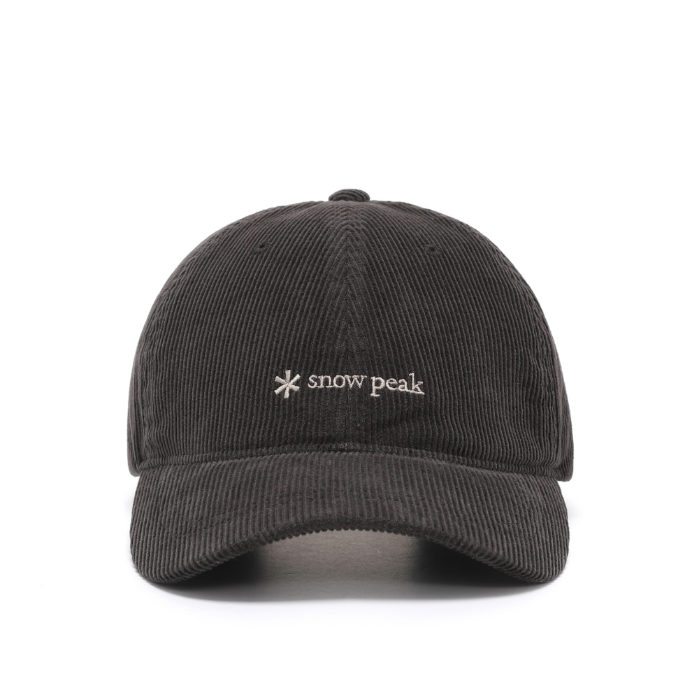 코듀로이 볼캡 Dark Charcoal