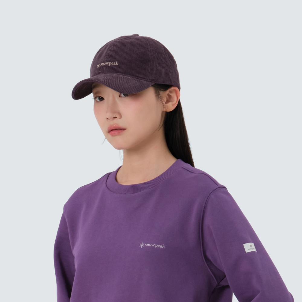 코듀로이 볼캡 Purple