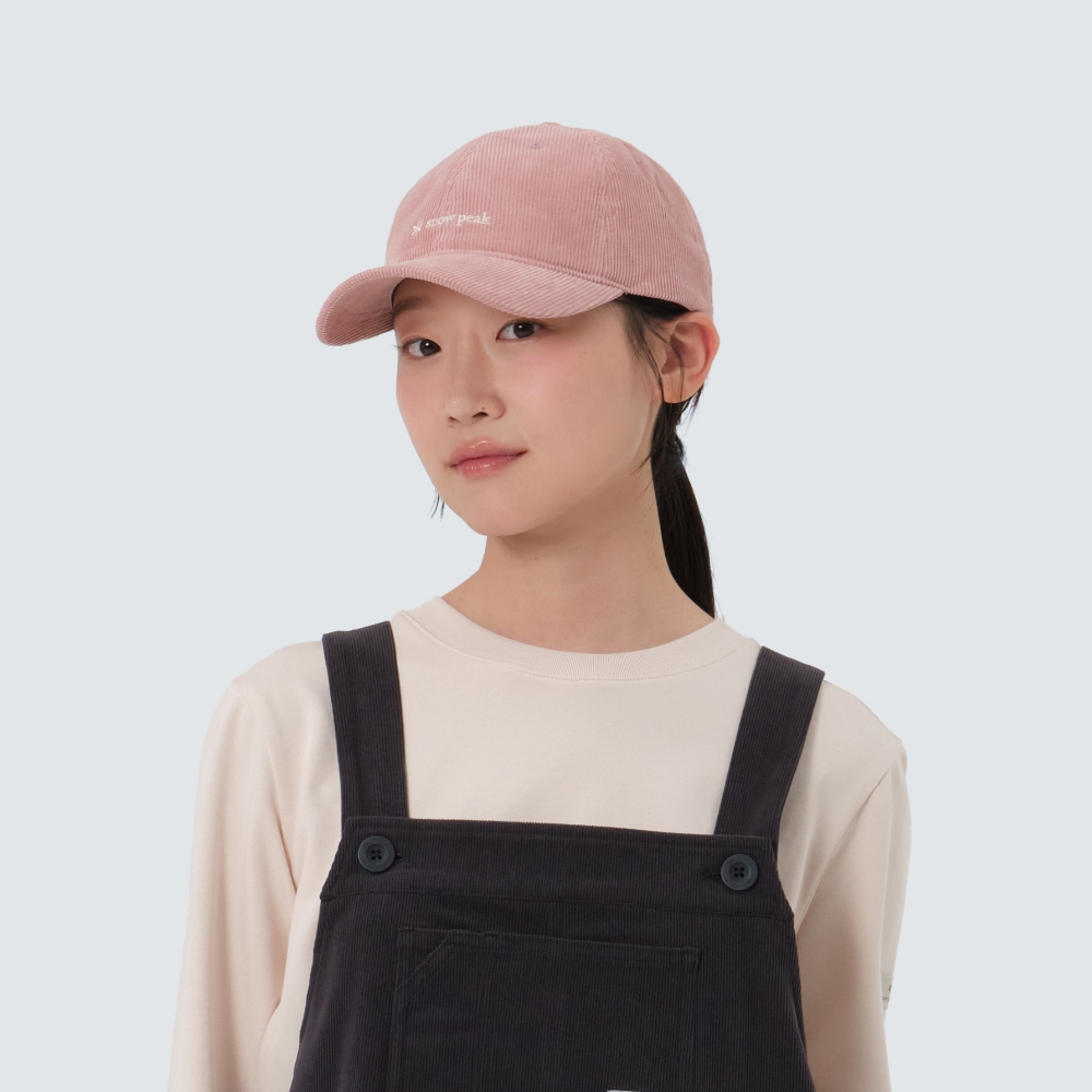 코듀로이 볼캡 Light Pink