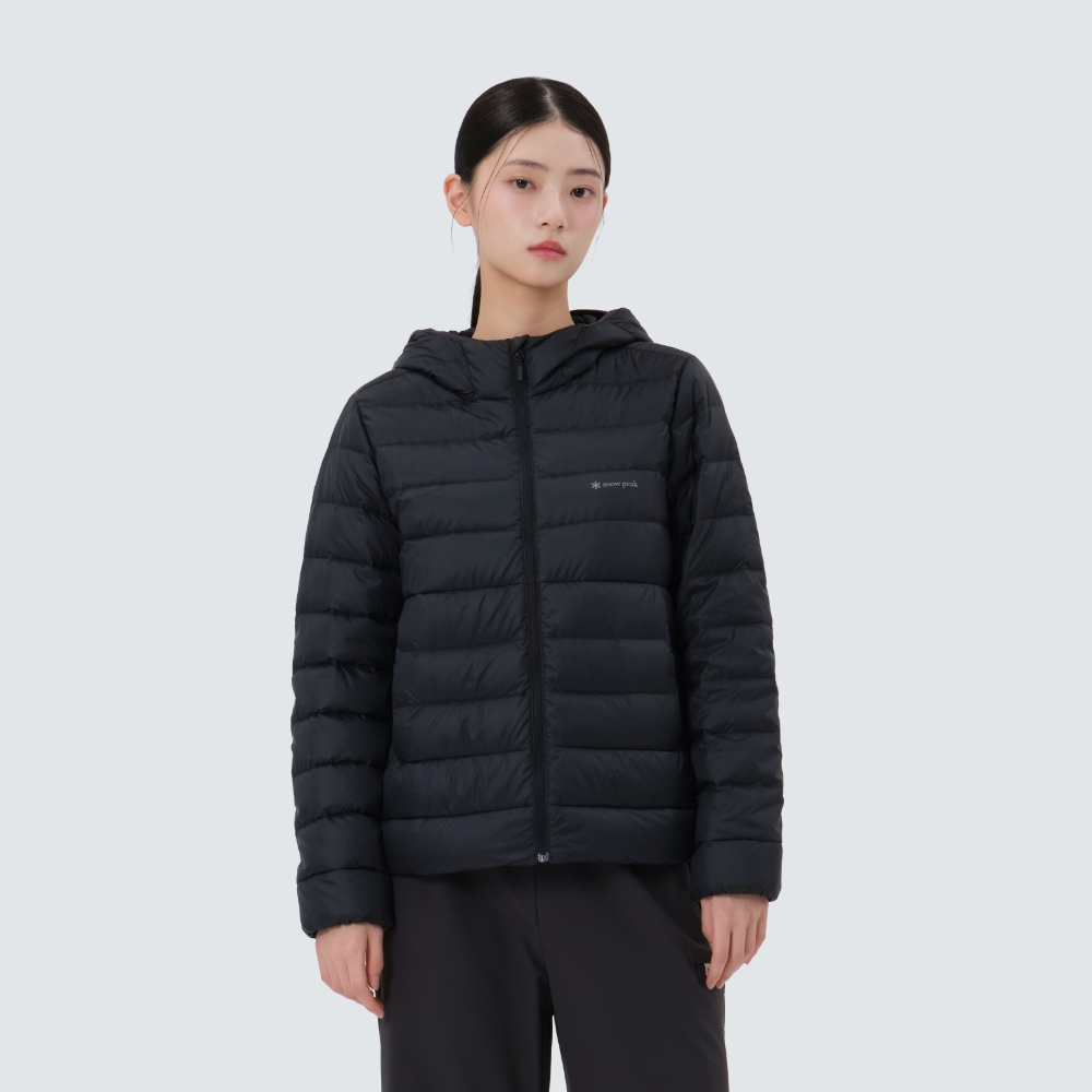 에어노바 퍼텍스 여성 경량 다운 자켓 Black