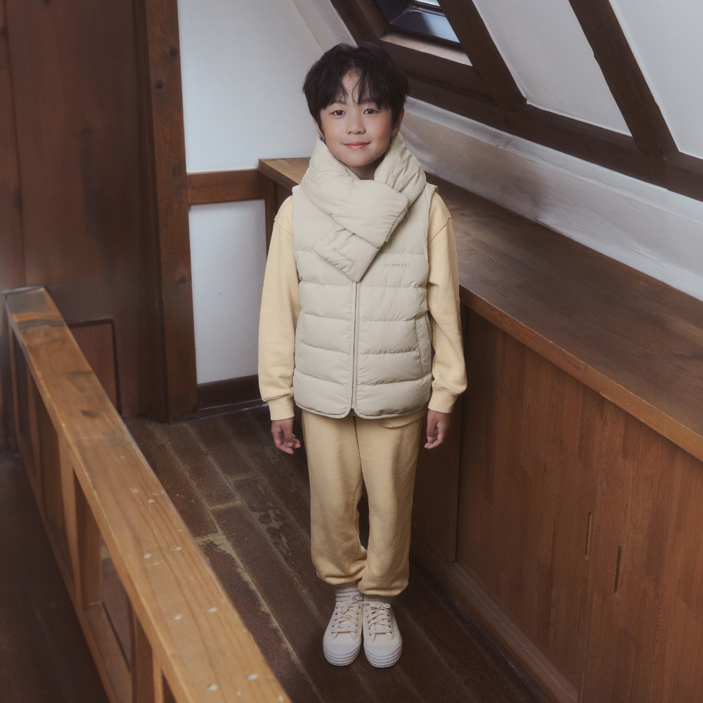 키즈 그래픽 조거 팬츠 Butter Yellow