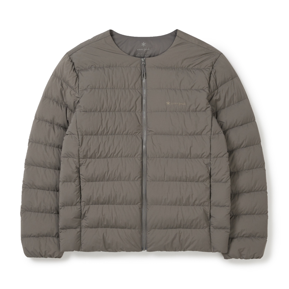 에어리 라운드넥 경량 다운 자켓 Dark Khaki