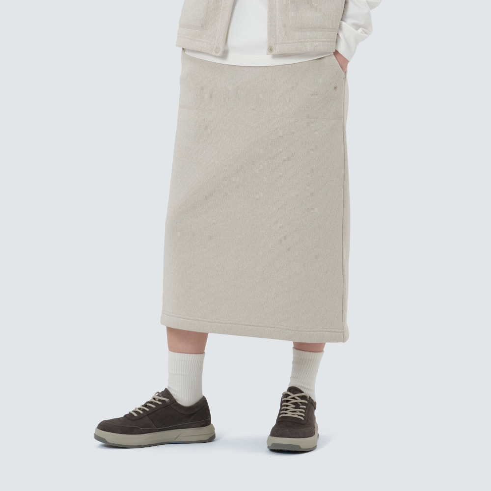 니트 여성 스커트 Light Beige