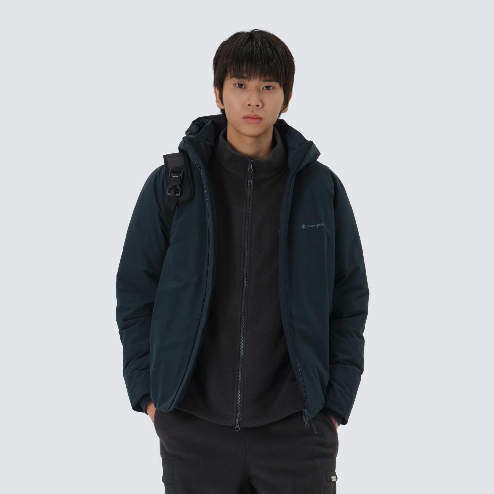 2L 티타닉 경량 후드 다운 자켓 Dark Turquoise