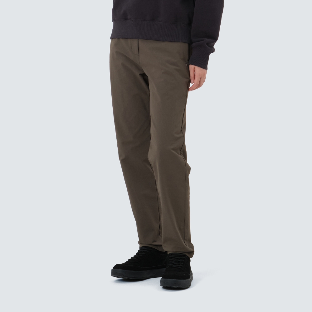 라고 약기모 여성 슬림 팬츠 Dark Khaki