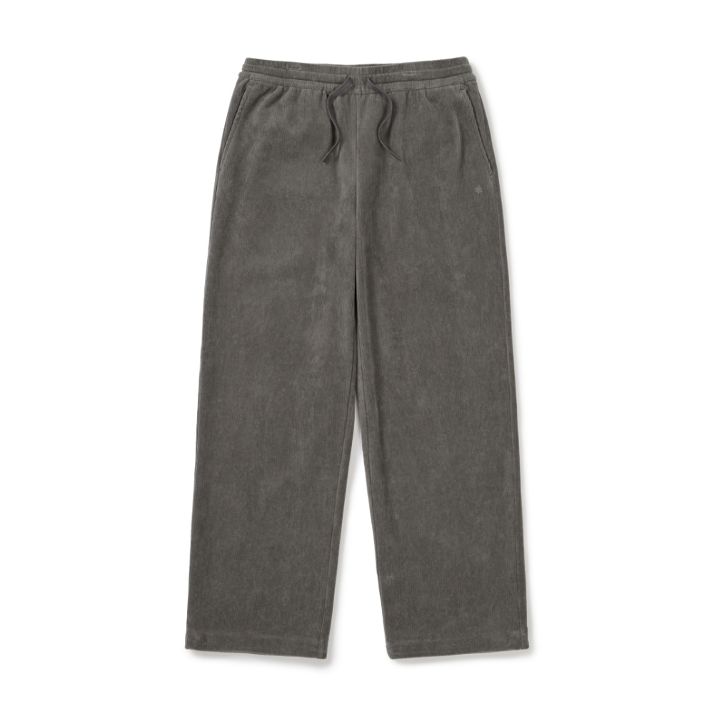 코듀로이 세미 와이드 팬츠 Dark Gray