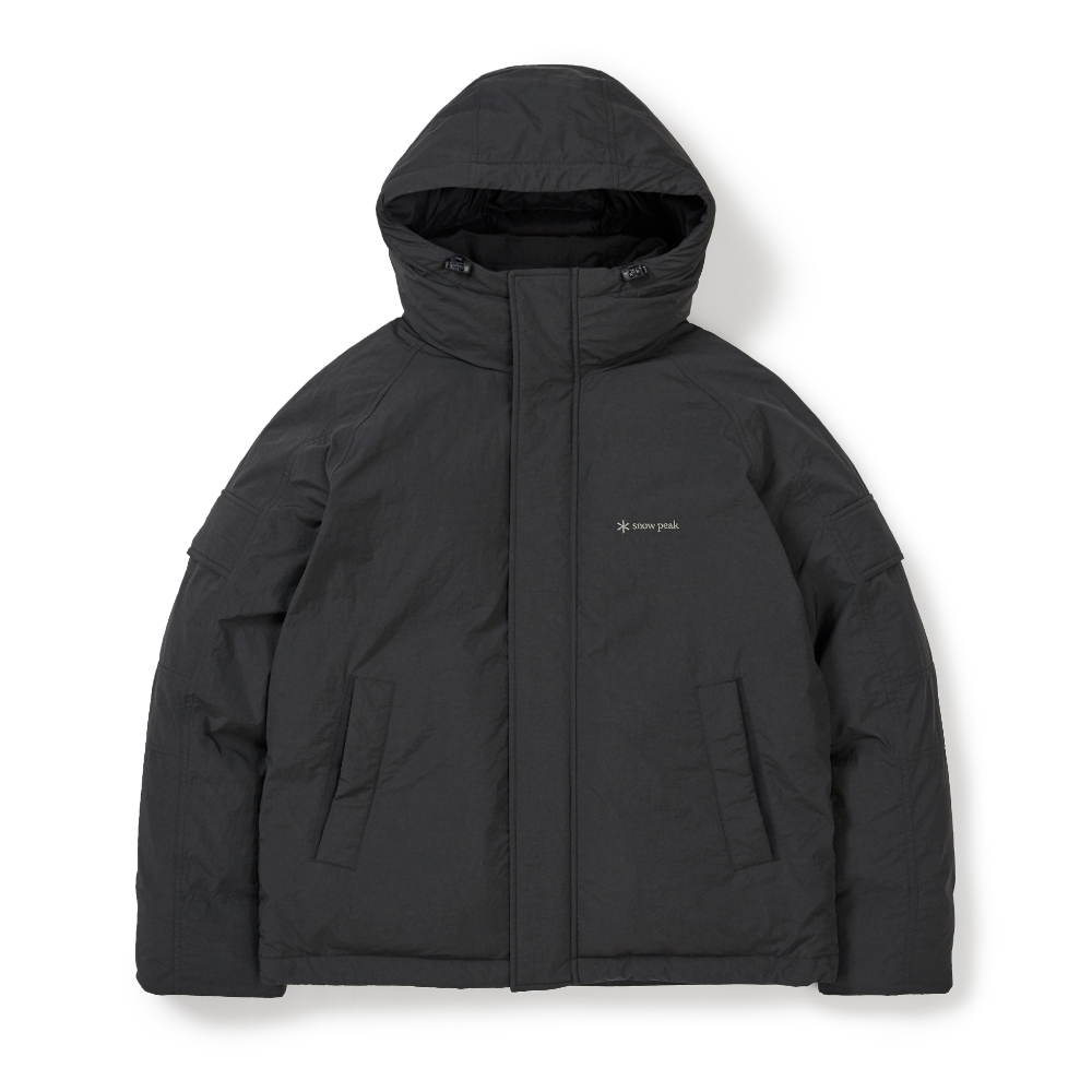 시티캠퍼 유틸리티 후드 다운 자켓 Charcoal