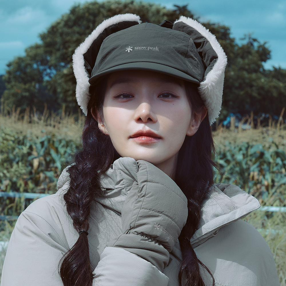 랜드 경량 프리마로프트 패딩 장갑 Olive