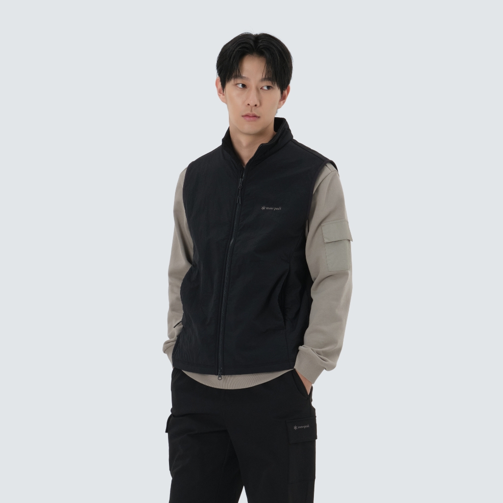 플리스 베스트 Black