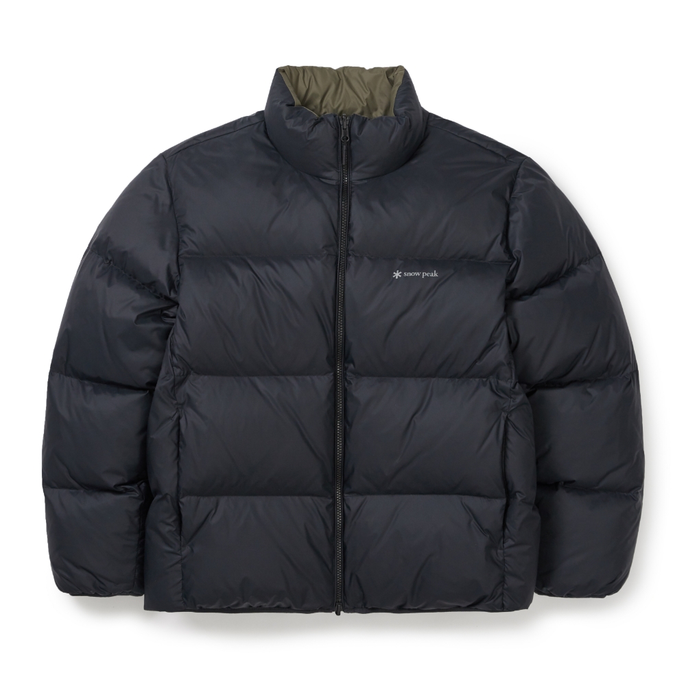 에어노바 퍼텍스 리버시블 스탠드넥 헤비 다운 자켓 Black