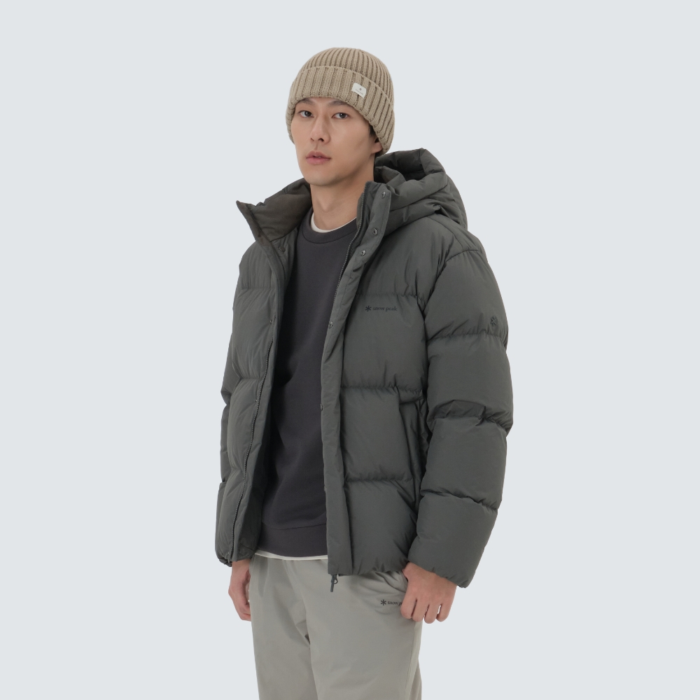 써밋그리드 마이크로립 헤비 다운 자켓 Dark Gray