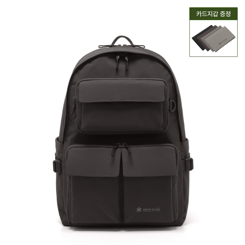 듀얼테크 멀티 포켓 백팩 25L Chocolate Khaki