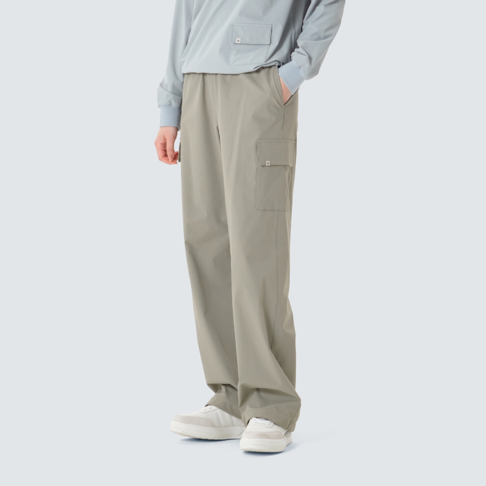 라고 여성 카고 스트링 팬츠 Khaki Gray