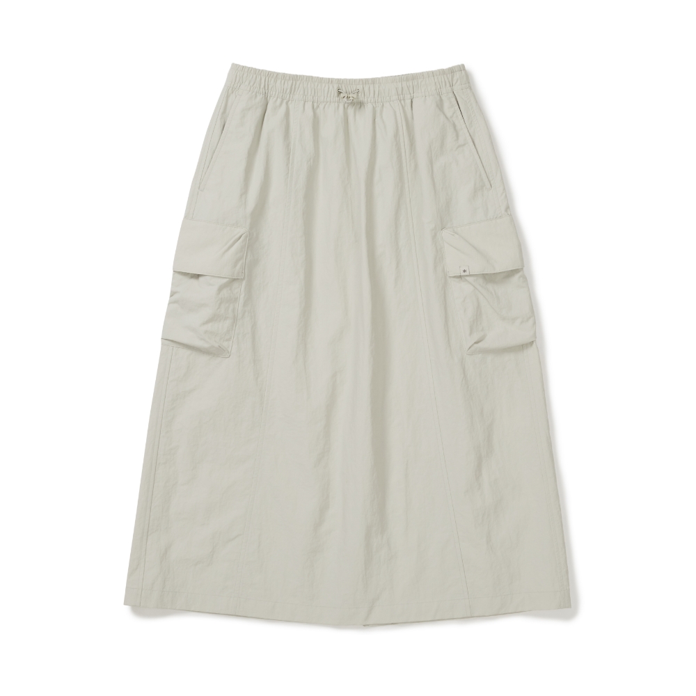 캠플 플레어 스커트 Light Beige