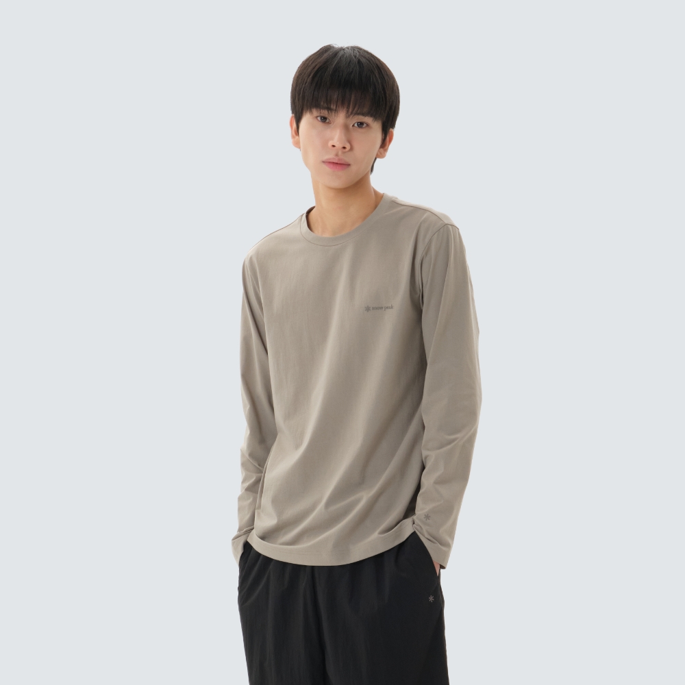 퀵드라이 프라임플렉스 긴팔 티셔츠 Fog Gray