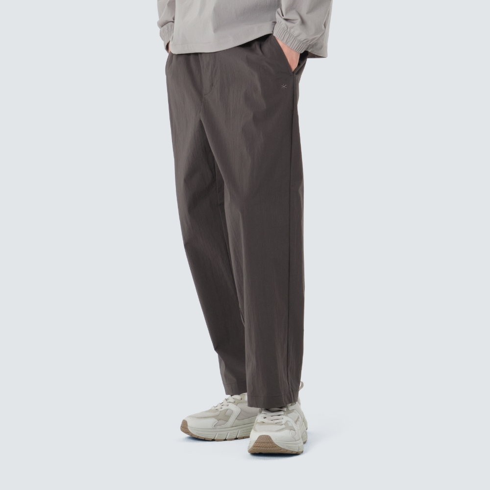 루트 세미 와이드 팬츠 Chocolate Khaki