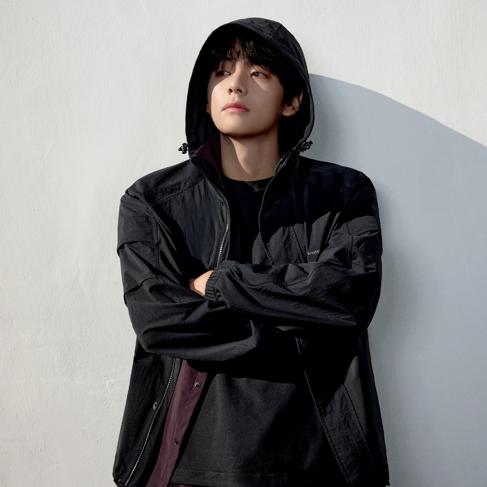 루트 소매 포켓 바람막이 Black