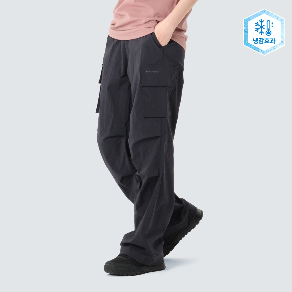루트 스트링 와이드 팬츠 Dark Navy