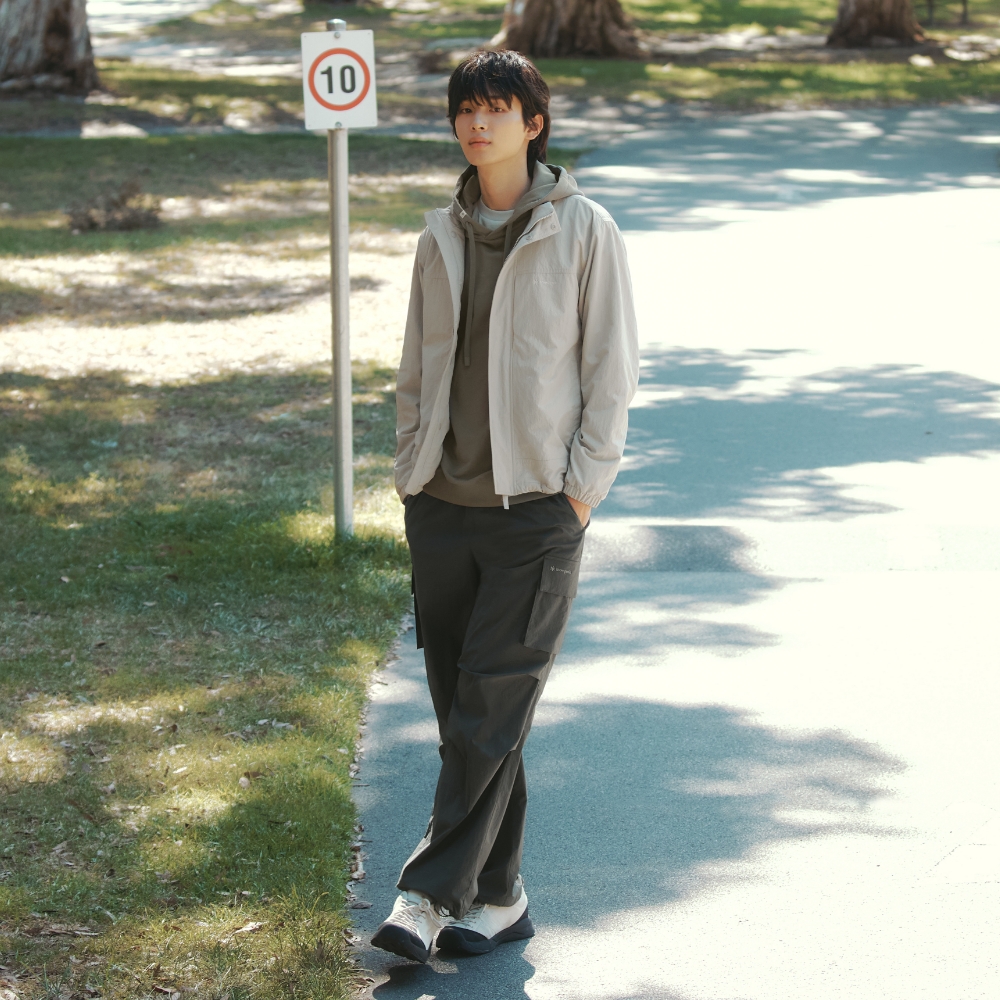 루트 스트링 와이드 팬츠 Rustic Khaki