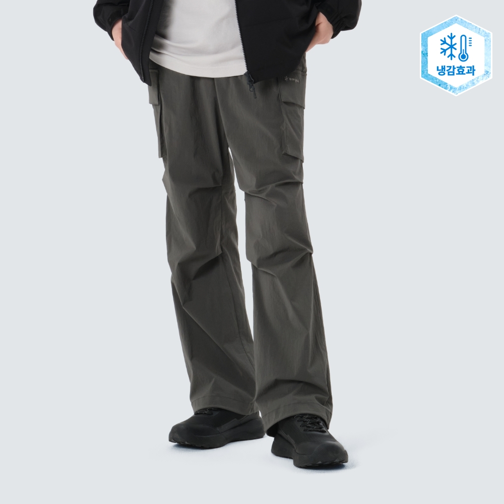 루트 스트링 와이드 팬츠 Rustic Khaki