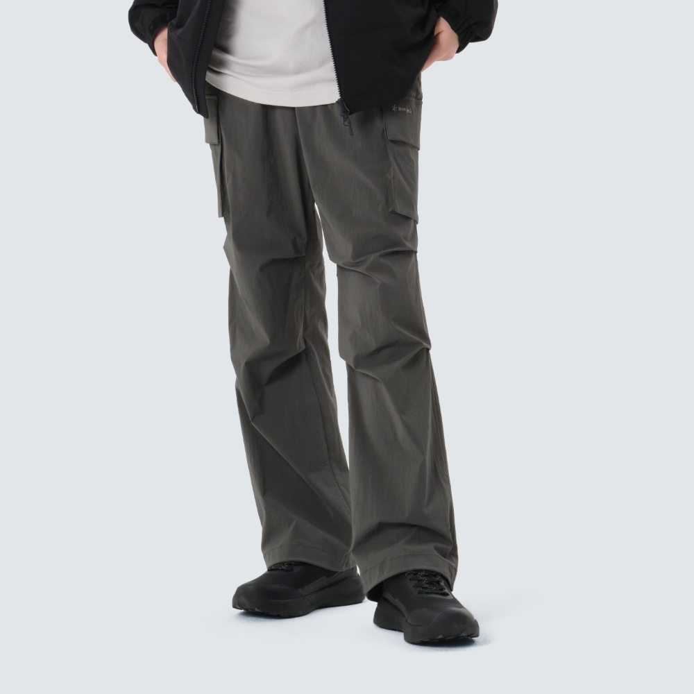 루트 스트링 와이드 팬츠 Rustic Khaki