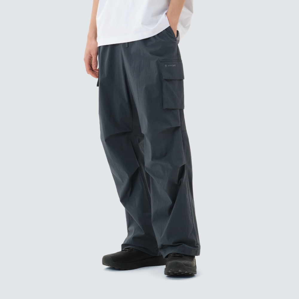 루트 스트링 와이드 팬츠 Vintage Blue