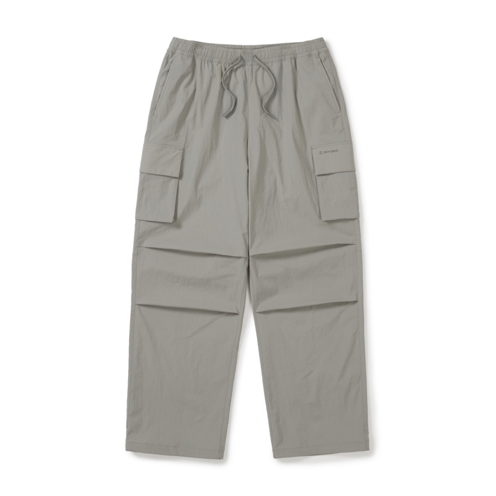 루트 스트링 와이드 팬츠 Fog Gray