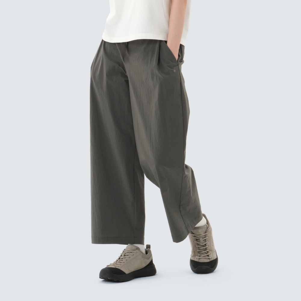 루트 여성 세미 와이드 팬츠 Rustic Khaki