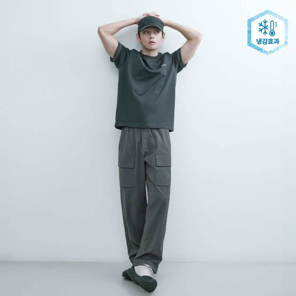 루트 포켓 스트링 팬츠 Dark Gray