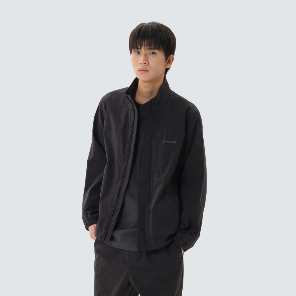 루트 스탠드넥 바람막이 Dark Charcoal