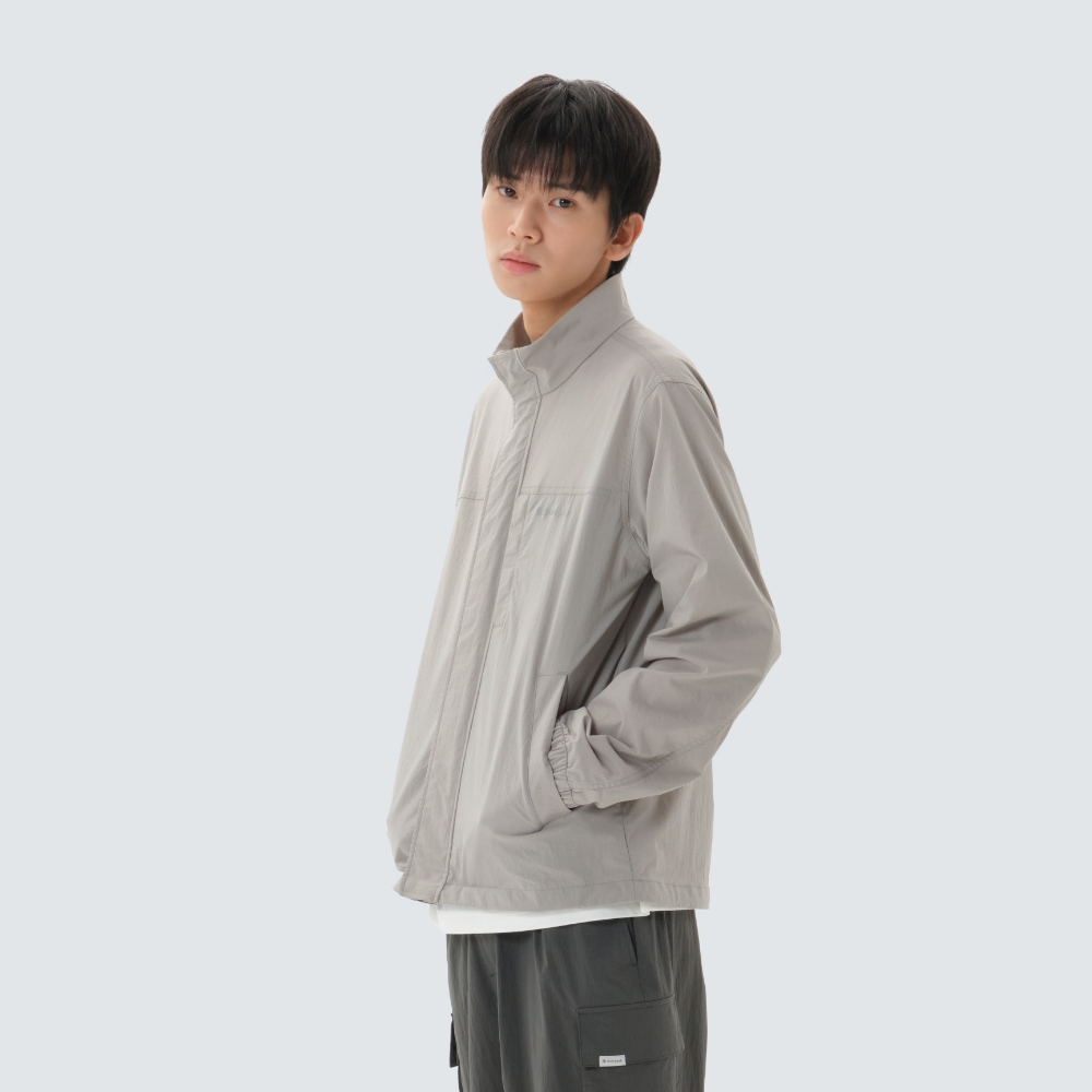 루트 스탠드넥 바람막이 Gray