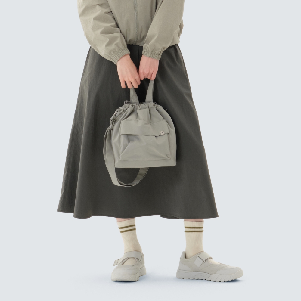 캠플 미디움 버킷백 7L Fog Gray