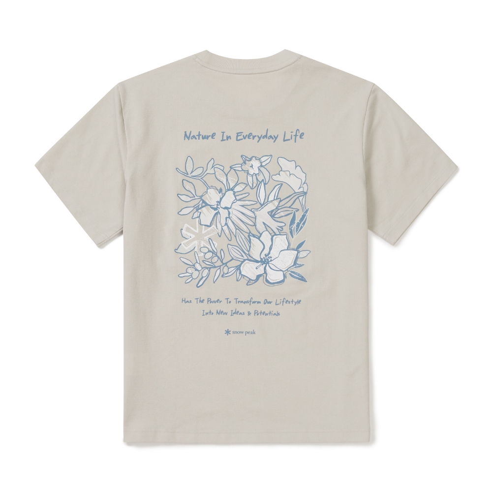 소로나 트로피컬 반팔 티셔츠 Sand Beige