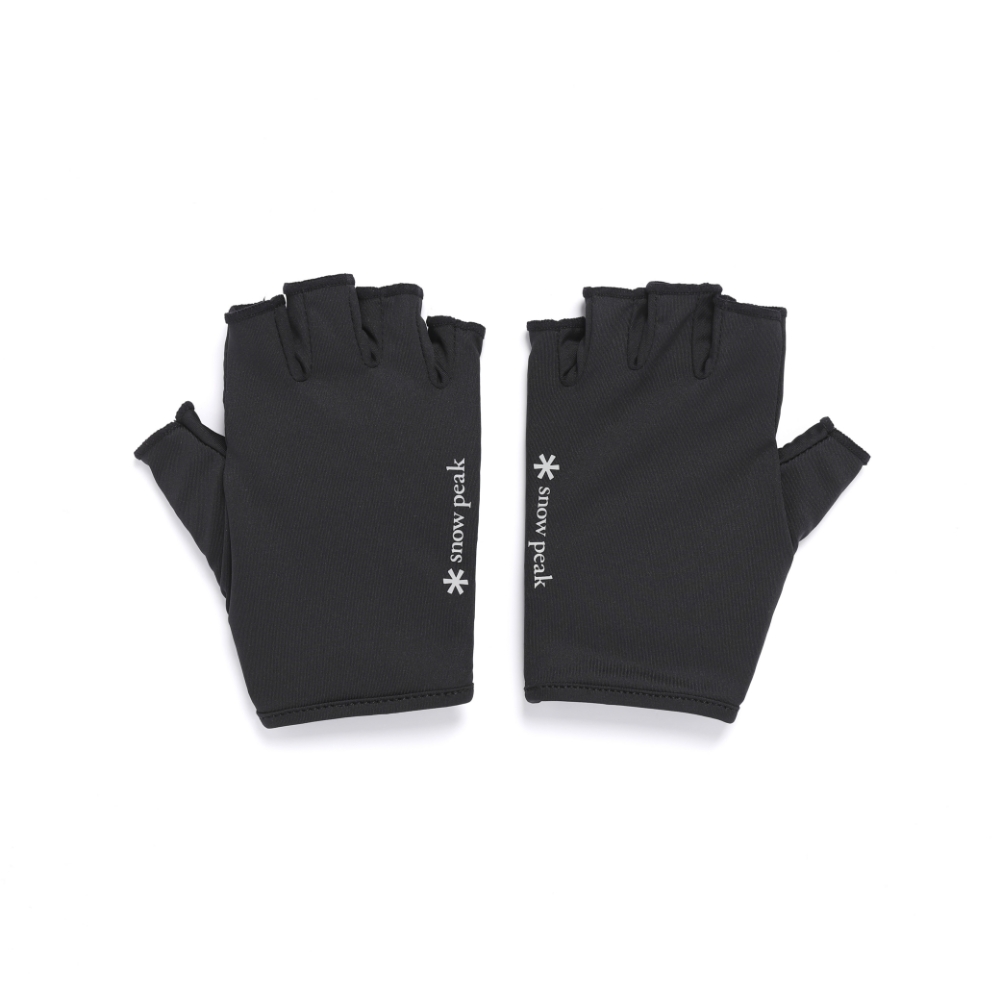 UV 차단 냉감 반장갑 Black