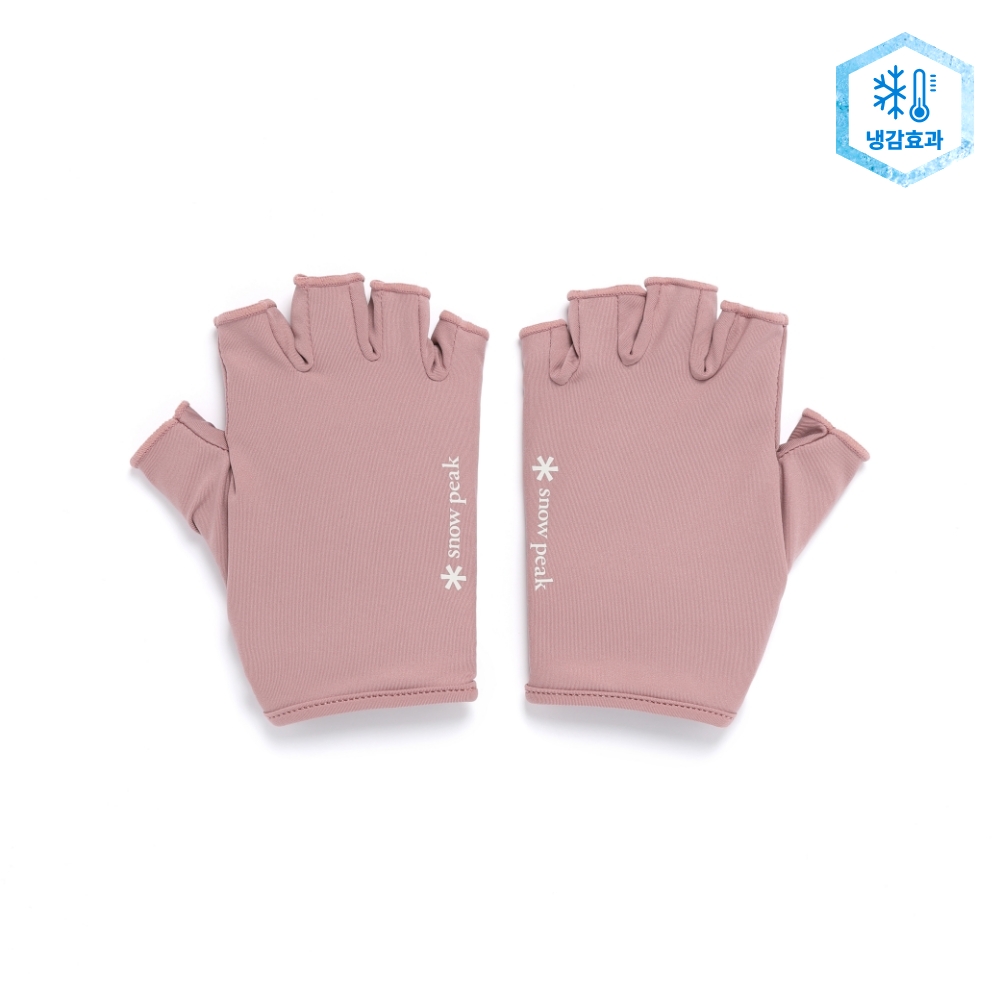 UV 차단 냉감 반장갑 Deep Pink