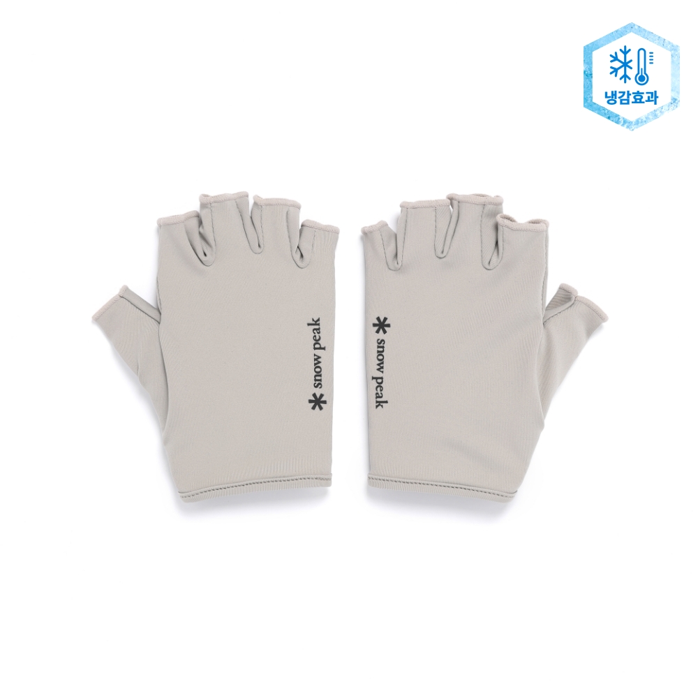 UV 차단 냉감 반장갑 Sand Beige