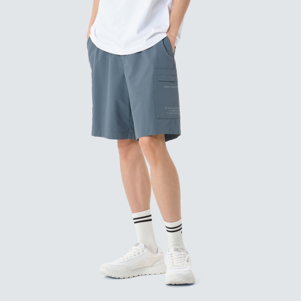 라고 카고 반바지 Pastel Blue