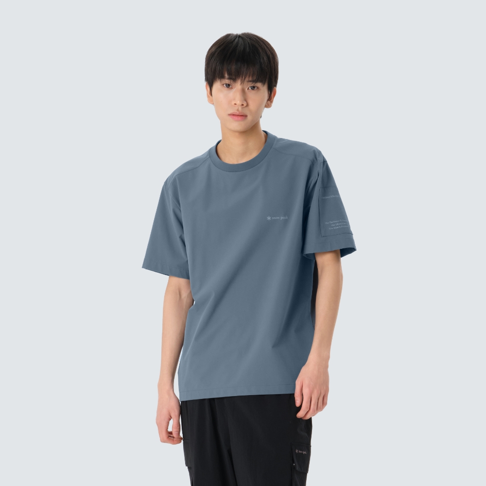 라고 반팔 티셔츠 Pastel Blue