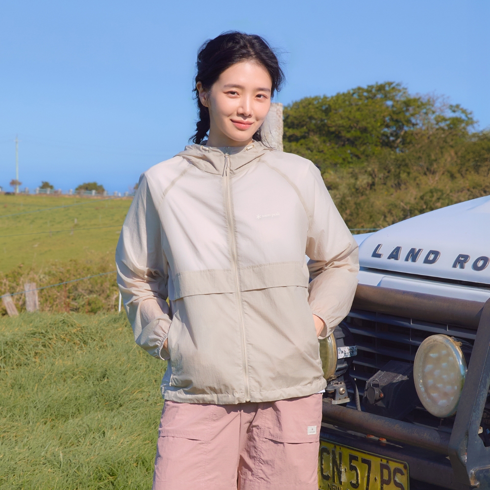 피코 초경량 여성 바람막이 Sand Beige