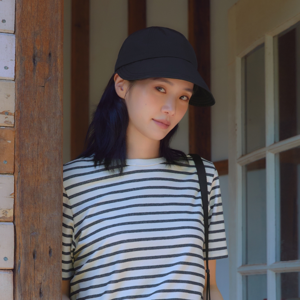 캠플 여성 보닛 햇 Black