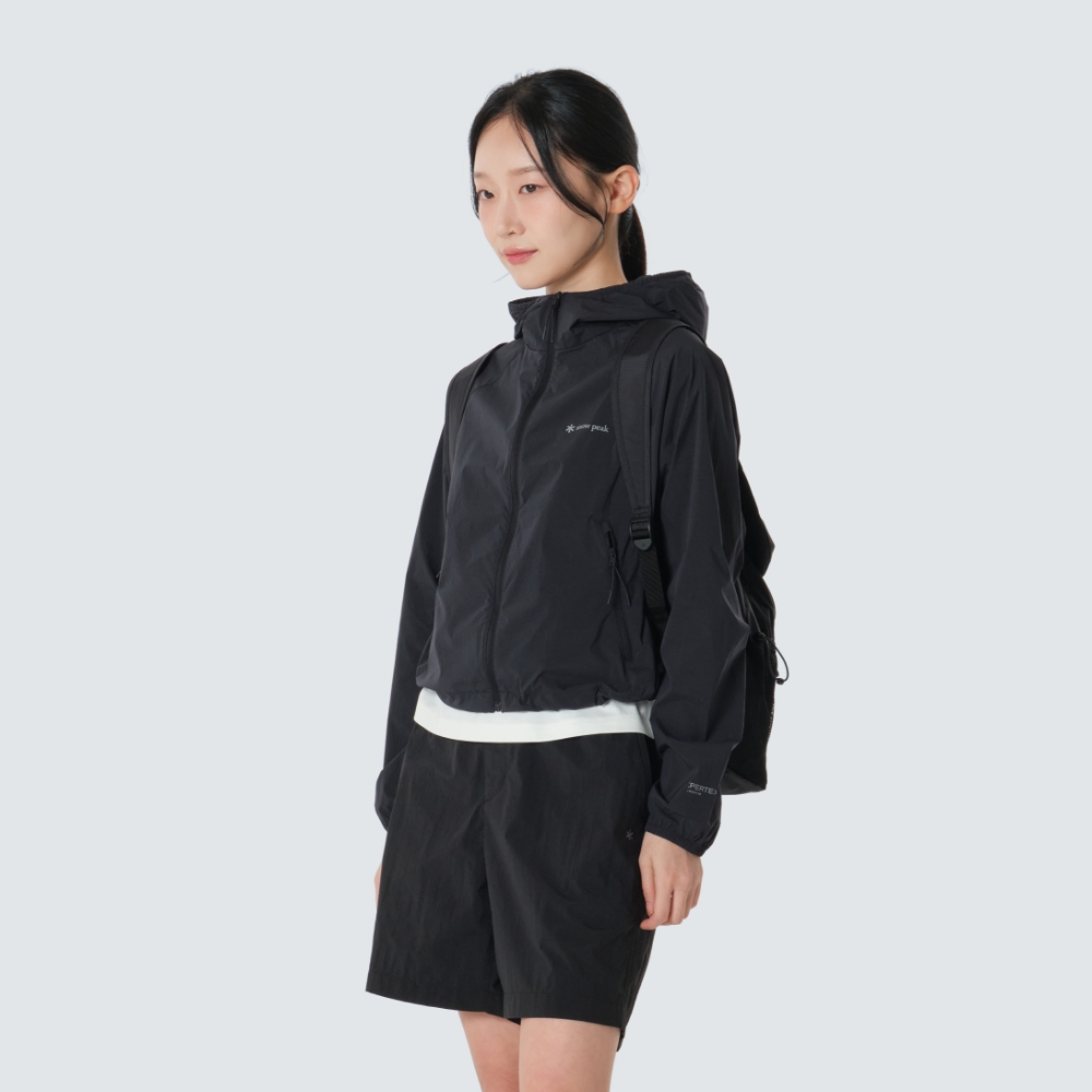 피코 선블록 퍼텍스 초경량 여성 바람막이 Dark Charcoal