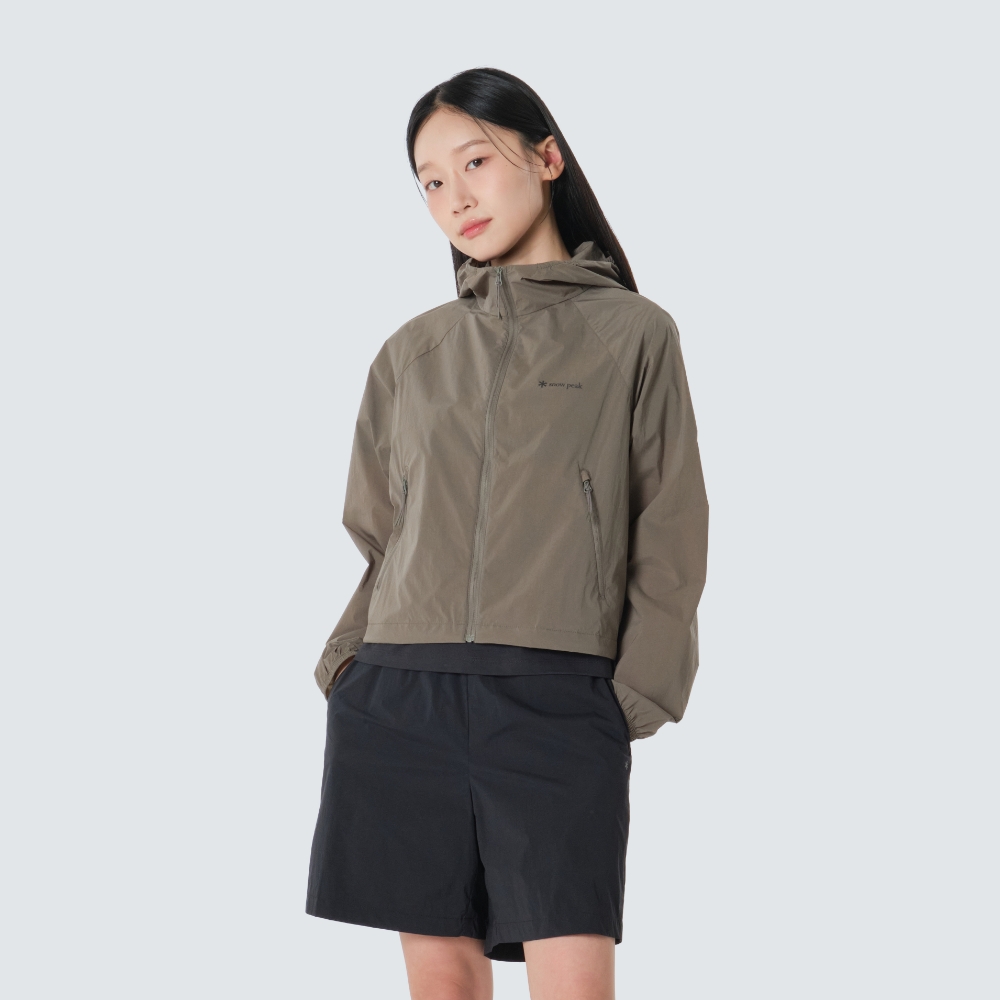 피코 선블록 퍼텍스 초경량 여성 바람막이 Khaki