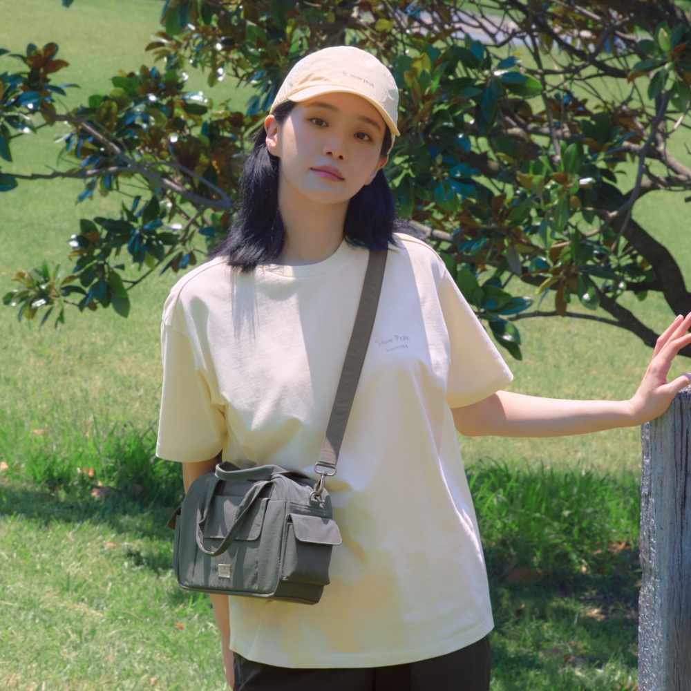 캠플 2way 포켓 토트백 3L Rustic Khaki